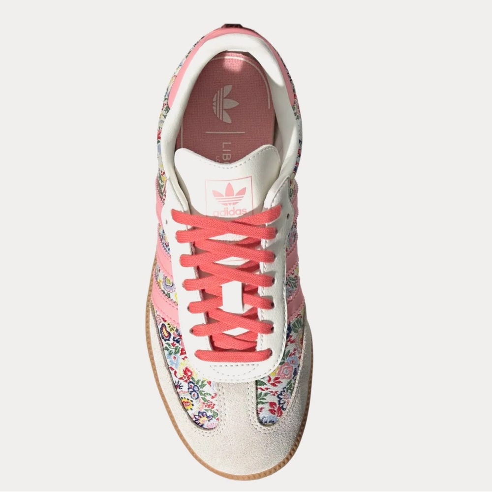 Adidas x Liberty Samba OG Liberty London Print Sneakers - Picture 2 of 7
